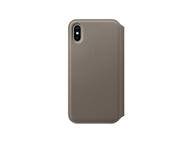 Калъфи SDesign Original Leather Folio Case за iPhone XS, iPhone X, бежов
