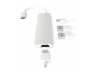 Кабели и Адаптери Satechi USB-C Multiport Adapter, сребрист