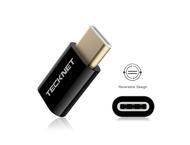 Кабели и Адаптери TeckNet TF001 USB-C Male to MicroUSB Female Adapter