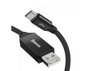Кабели и Адаптери Baseus Artistic Striped USB-C Cable, черен