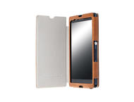 Калъфи Krusell Kiruna FlipCover за Sony Xperia Z, кафяв