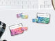 Карти памет 64GB microSDHC Team Group Color Card II UHS-I U3 Adapter