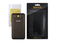 Калъфи Защитен гръб за Gigabyte GSmart MAYA M1, кафяв