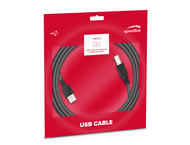 Кабели и Адаптери Speedlink USB-A to USB-B Cable 3м