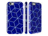 Калъфи Speck iPhone 6S Candyshell Inked Stacked Cube Blue/Raincoat Blue