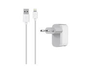 Зарядни устройства Belkin 220V Micro зарядно за iPad 4 & iPhone 5 с един USB изход + Lightning кабел