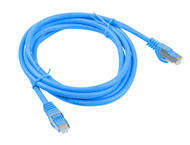 Кабели и Адаптери Lanberg CAT.6 FTP Patch Cable 3m, в синьо
