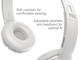 Слушалки TCL MTRO200BTBK, Ash White