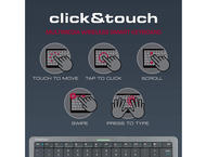 Клавиатури Prestigio Click & Touch Multimedia Keyboard