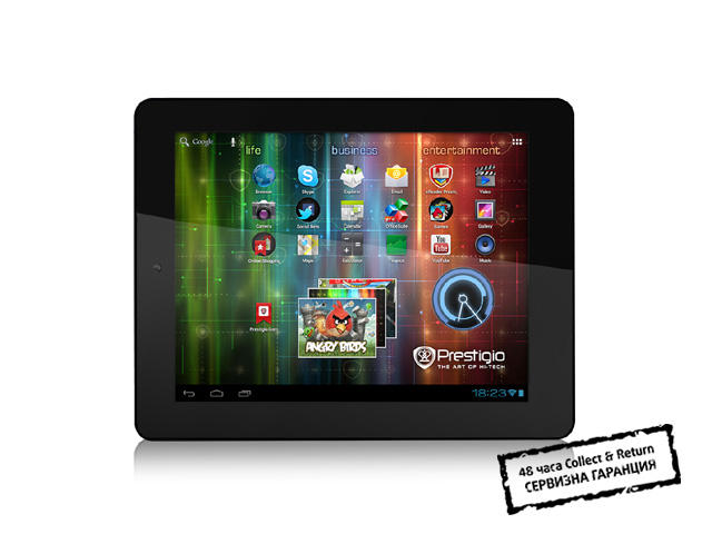 Таблети Prestigio MultiPad 2 ULTRA DUO 8.0 3G 8GB, черен цвят