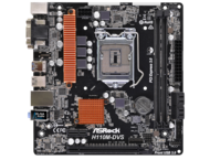 Дънни платки ASRock H110M-DVS R3.0