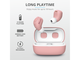 Слушалки Trust Nika Compact Pink