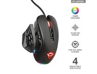 Мишки TRUST GXT 970 Morfix Customisable RGB Gaming Mouse