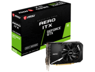Видео карти MSI GeForce GTX 1650 D6 AERO ITX OCV1