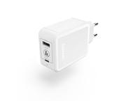 Зарядни устройства Hama Charger, USB-C, Power Delivery (PD) / Qualcomm® + USB-A, 42 W, white