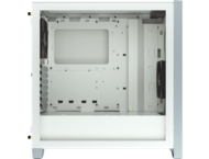 Кутии Corsair 4000D Tempered Glass White