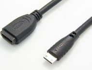 Кабели и Адаптери Roline Mini HDMI адаптер 0.15м