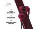 Слушалки Skullcandy Ink’d Plus, в черно-винено