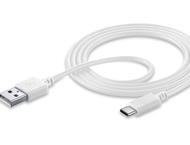 Кабели и Адаптери Cellular line кабел Type-C, 1,2м, Бял