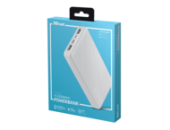 Външни батерии Trust Primo Compact Powerbank 15.000 mAh, White