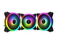 Вентилатори Gamdias Fan Pack 3x120mm AEOLUS M2-1203 RGB Lite 120mm 