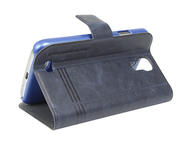 Калъфи Golla Galaxy SIV Flip Folder SEAMORE, в синьо