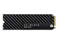 SSD 1TB WD Black SN750 M.2 NVMe with heatsink