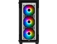 Кутии Corsair iCUE 220T RGB Mid Tower Smart Case White