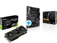 Видео карти ASUS TUF GeForce RTX 3070 Ti 8GB + ASUS TUF GAMING X570-PLUS (WI-FI)