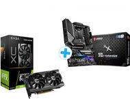 Видео карти EVGA GeForce RTX 3060 XC GAMING 12G LHR + MSI MAG B460 TOMAHAWK