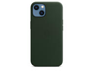 Калъфи Apple iPhone 13 Leather Case with MagSafe - Sequoia Green