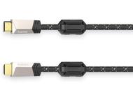 Кабели и Адаптери Hama Premium HDMI™ кабел с Ethernet, щепсел - щепсел, феритен, метален, 3,0 м 