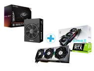 Видео карти MSI GeForce RTX 3080 Ti SUPRIM X 12G + EVGA SuperNOVA 1300 P+ 1300W Platinum