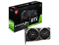 Видео карти MSI GeForce RTX 3050 Ventus 2X 8G