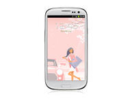 Смартфони Samsung Galaxy S III La Fleur 16GB, бял цвят