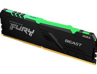 Оперативна памет 8GB DDR4 3200 MT/s Kingston FURY BEAST RGB Black