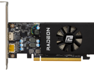 Видео карти PowerColor AMD Radeon RX 6400 Low Profile 4GB