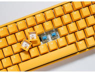 Клавиатури Ducky One 3 Yellow SF 65, Cherry MX Clear суичове