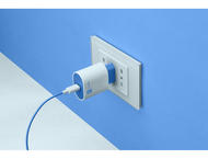 Зарядни устройства Cellular line Style Color 220V PD USB-C 20W, синьо