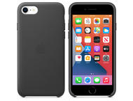 Калъфи Apple iPhone SE2 Leather Case - Black