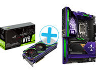 Видео карти ASUS ROG Strix GeForce RTX 3090 24GB OC EVA Edition + ASUS ROG Maximus Z690 Hero EVA Edition