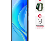 Смартфони Huawei nova Y70 128GB, Pearl White +  Huawei Band 7 Wilderness Green