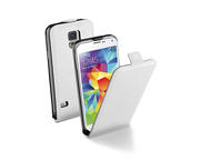 Калъфи Cellular Line Flap Essential за Samsung Galaxy S5 бял