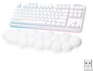 Клавиатури Logitech G715 TKL Wireless, Tactile, US, White