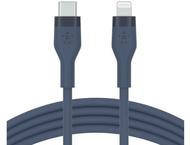 Кабели и Адаптери Belkin BOOST CHARGE Silicone cable USB-C to Lightning - 2M - Blue