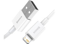 Кабели и Адаптери Baseus Superior USB-А към Lightning, 2м, бял