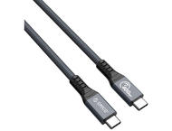 Кабели и Адаптери Orico кабел Cable Thunderbolt 4 / USB4 - Type-C to Type-C 40Gbps PD100W 2.0m Grey
