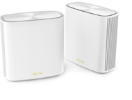 Мрежово оборудване ASUS ZenWiFi AX XD6 Tri Band Mesh WiFi 6 System 2 Pack White
