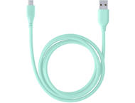 Кабели и Адаптери Cellular line Soft USB към USB-C 1.2 м, зелен