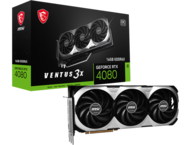 Видео карти MSI GeForce RTX 4080 16GB VENTUS 3X OC